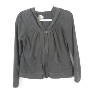 Danskin Now lightweight hoodie w/zipper down front